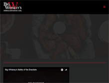 Tablet Screenshot of bigwhiskeys.com